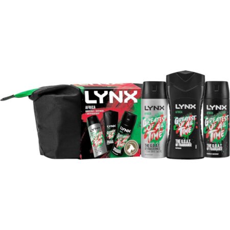 LYNX Africa Deodorant Washbag Gift Set