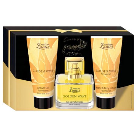 Creation Lamis Golden Wave For Women 3 Piece Gift Set