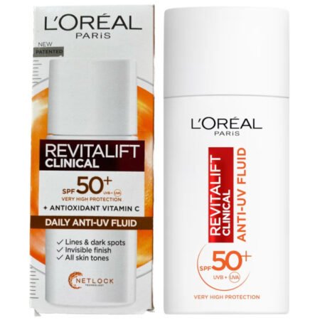 L'Oreal Revitalift Clinical SPF50+ Daily Anti UV Fluid 50ml