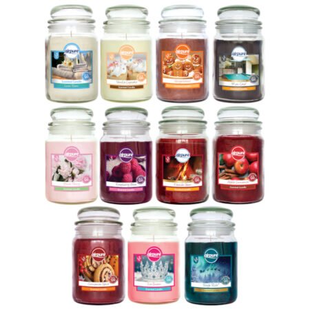 Airpure 18oz Scented Large Jar Candles