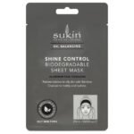 Sukin Oil Balancing Shine Control Biodegradeable Sheet Mask 25ml