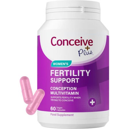 Conceive Plus Women's Fertility Support Conception Multivitamin 60 Capsules