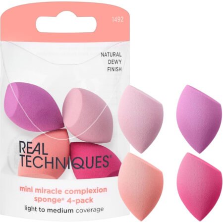 Real Techniques Mini Miracle Complexion Sponge 4 Pack